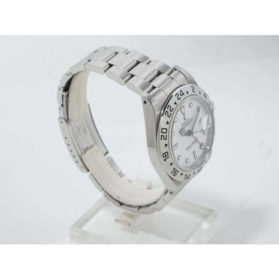 ロレックス エクスプローラーII Ref.16570 ステンレススチール ホワイト文字盤 オイスターブレスレット | エクスプローラーII | 04