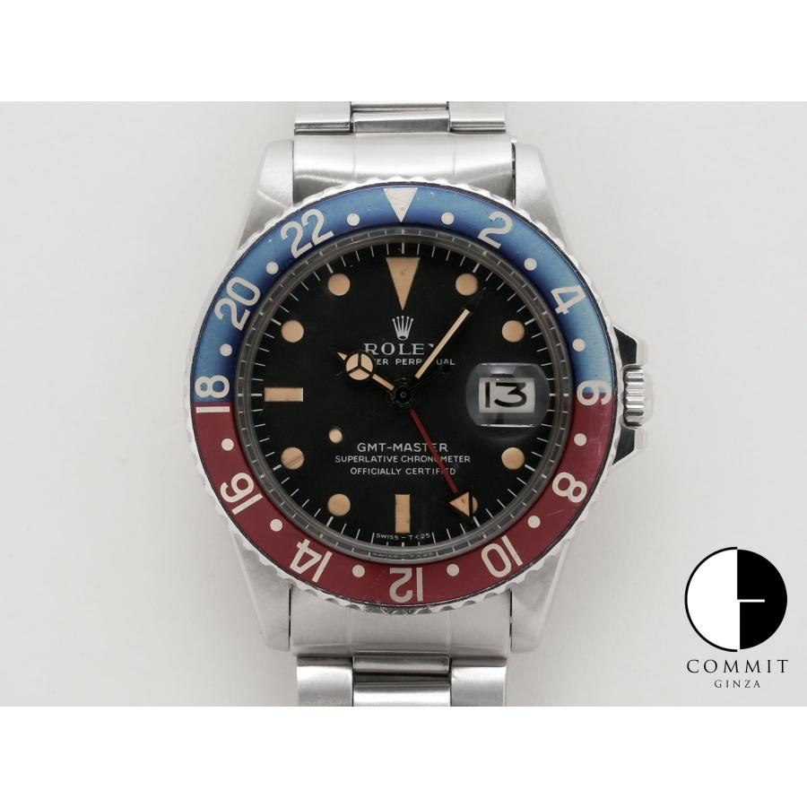 ロレックス GMTマスター Ref.1675 SS ブラック文字盤 | GMTマスター