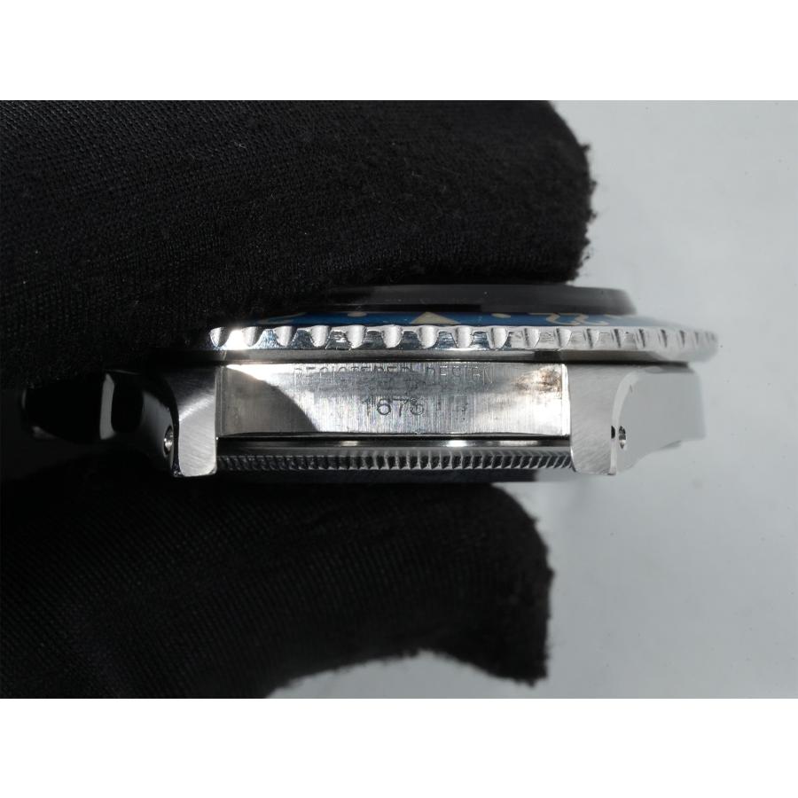 ロレックス GMTマスター Ref.1675 SS ブラック文字盤 | GMTマスター | 10