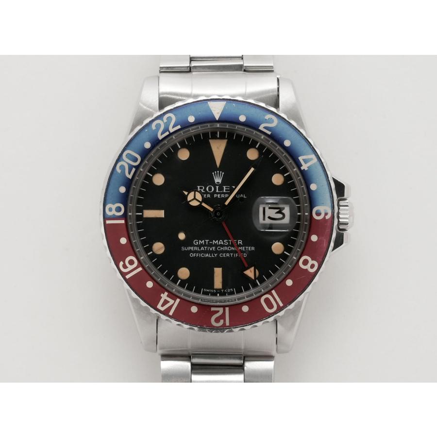 ロレックス GMTマスター Ref.1675 SS ブラック文字盤 | GMTマスター | 01