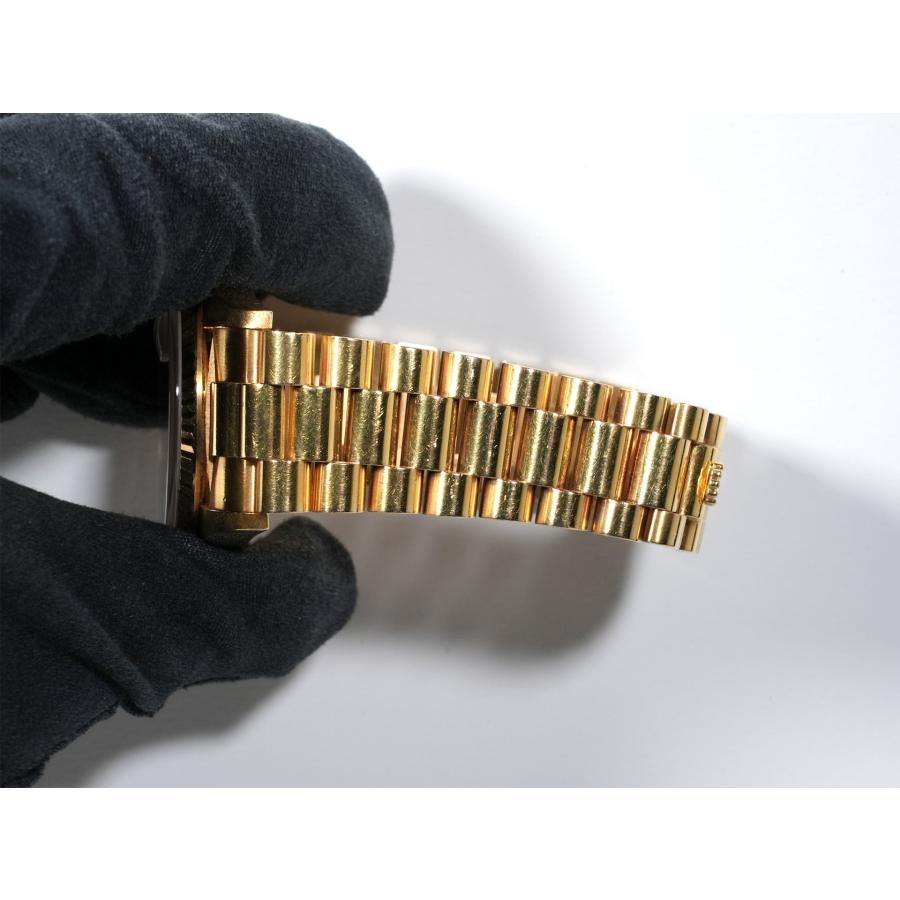 ロレックス デイデイト36 Ref.18238A イエローゴールド シャンパンx10Pダイヤ文字盤 | デイデイト | 08