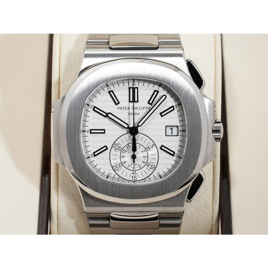 パテックフィリップ ノーチラス クロノグラフ Ref.5980/1A-019 SS ホワイト文字盤 | ノーチラス | 01