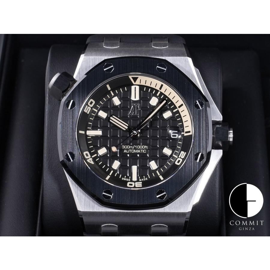 オーデマピゲ ロイヤルオーク オフショア ダイバー Ref.15720CN.OO.A002CA.01 18KWG ブラック文字盤 | AUDEMARS PIGUET