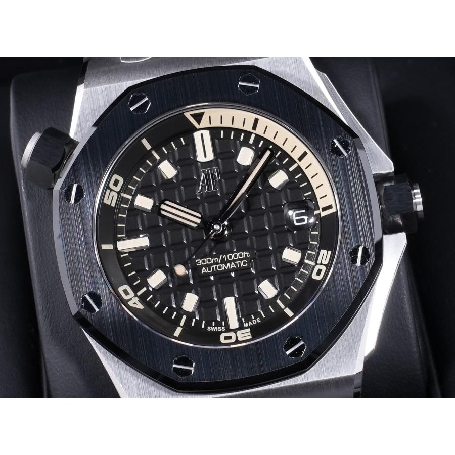 オーデマピゲ ロイヤルオーク オフショア ダイバー Ref.15720CN.OO.A002CA.01 18KWG ブラック文字盤 | AUDEMARS PIGUET | 02