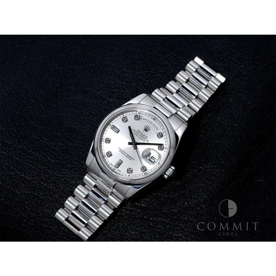 ロレックス デイデイト36 Ref.118206A プラチナ グレー文字盤 | デイデイト | 10