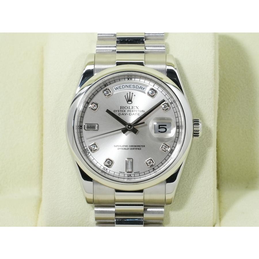 ロレックス デイデイト36 Ref.118206A プラチナ グレー文字盤 | デイデイト | 01