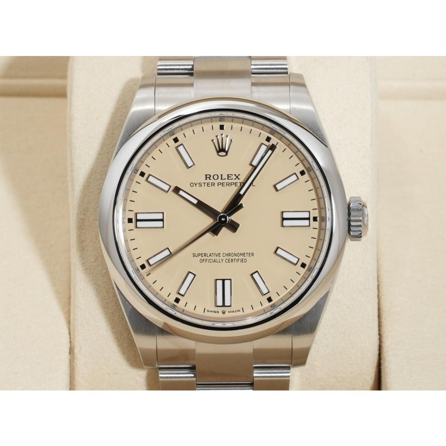 ロレックス オイスターパーペチュアル41 Ref.134300 SS ベージュ文字盤 | オイスター パーペチュアル | 01