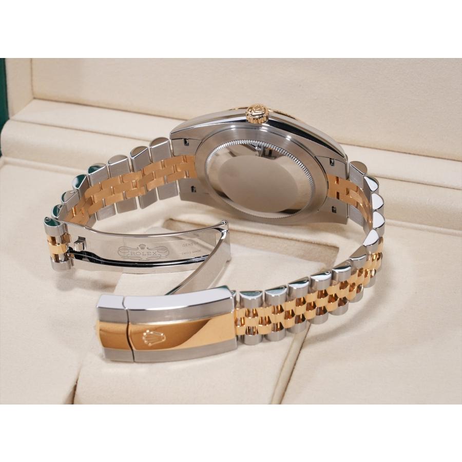 ロレックス デイトジャスト41 Ref.126333G ステンレススチール/イエローゴールド ブライトブラック10Pダイヤ文字盤 | デイトジャスト | 07