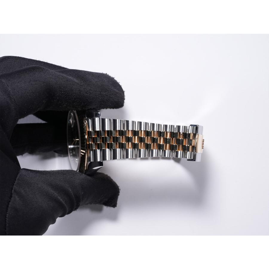 ロレックス デイトジャスト41 Ref.126333G ステンレススチール/イエローゴールド ブライトブラック10Pダイヤ文字盤 | デイトジャスト | 08