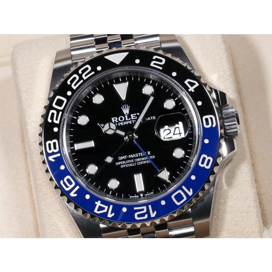 ロレックス GMTマスターII Ref.126710BLNR SS ブラック文字盤 ジュビリーブレスレット | GMTマスター | 02