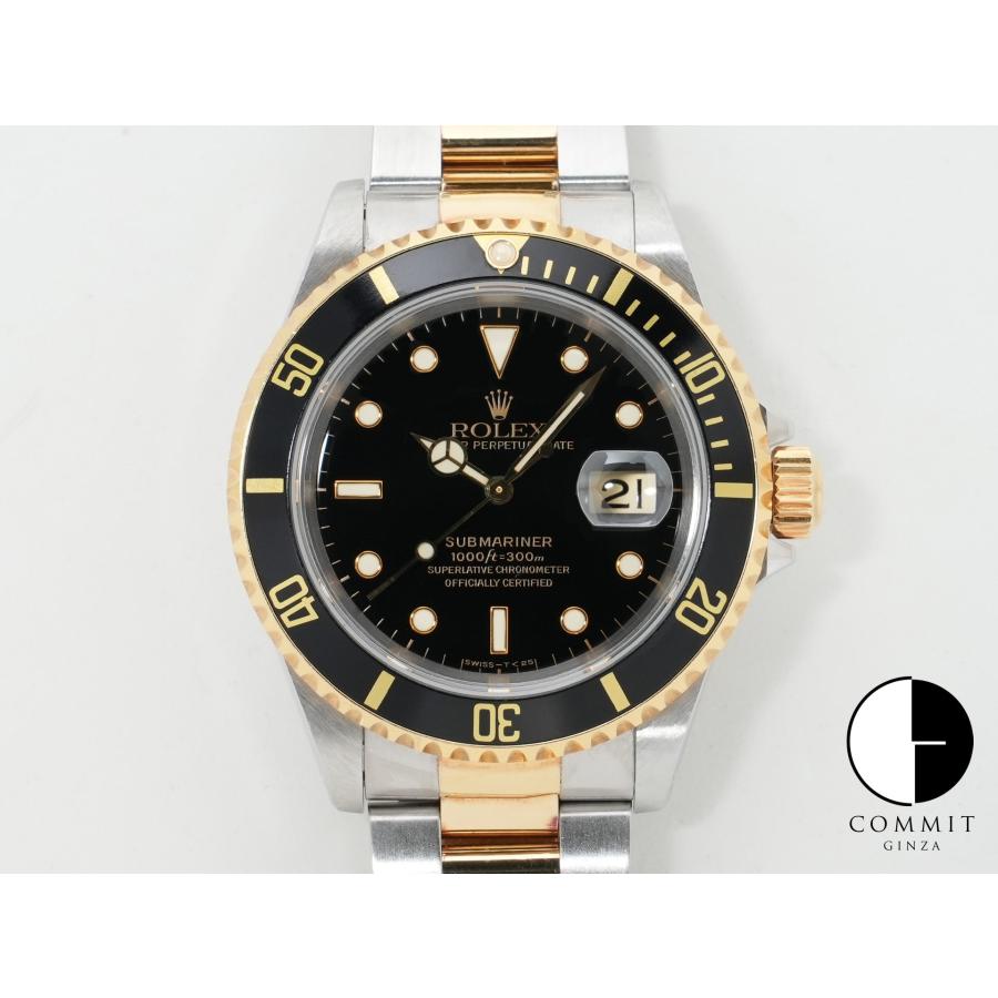 ロレックス サブマリーナー デイト Ref.16613LN ステンレススチール/イエローゴールド ブラック文字盤 | サブマリーナー