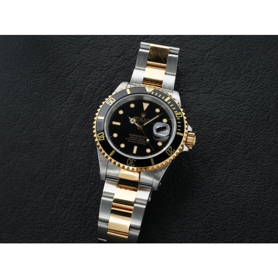 ロレックス サブマリーナー デイト Ref.16613LN ステンレススチール/イエローゴールド ブラック文字盤 | サブマリーナー | 10