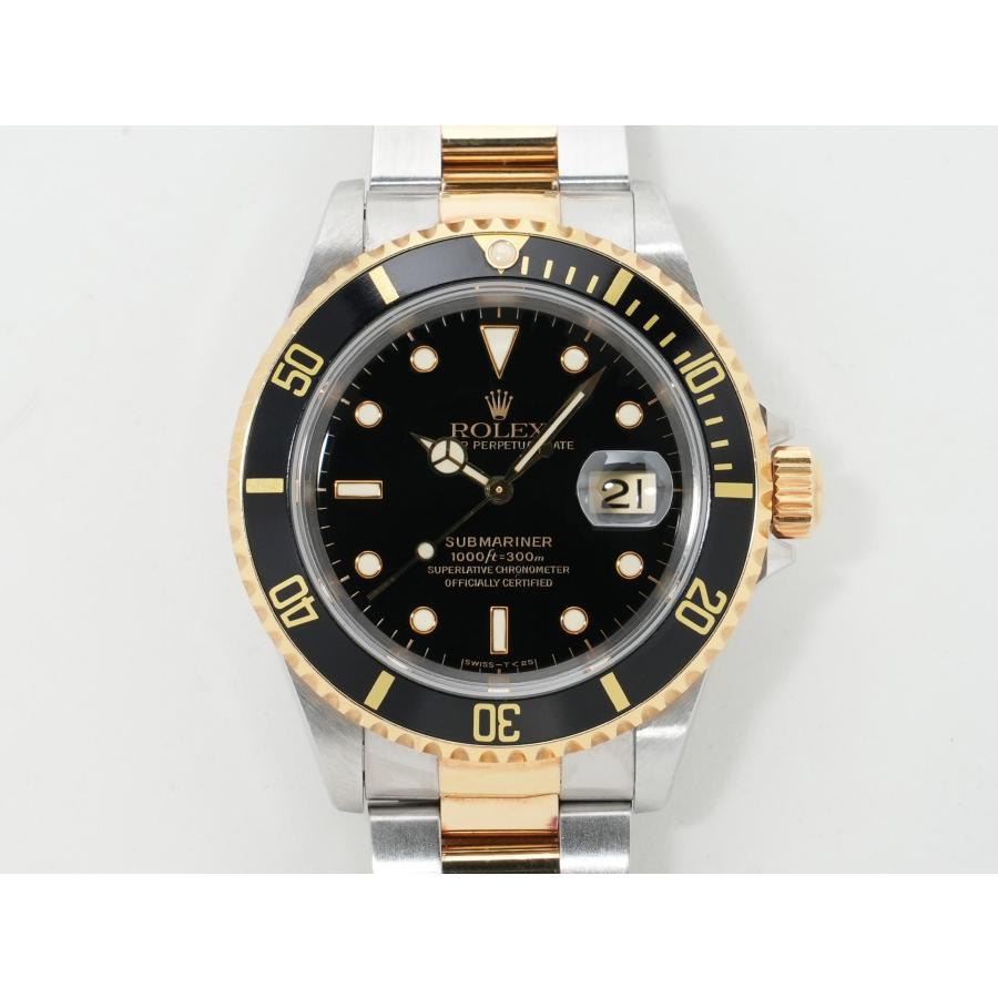 ロレックス サブマリーナー デイト Ref.16613LN ステンレススチール/イエローゴールド ブラック文字盤 | サブマリーナー | 01