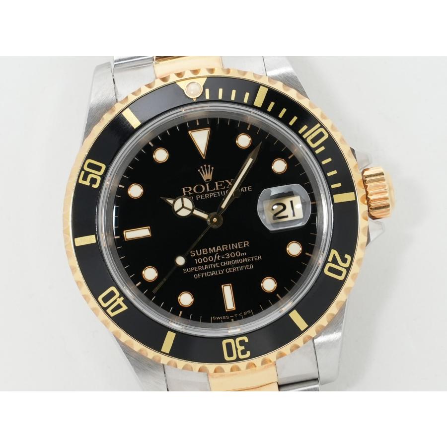 ロレックス サブマリーナー デイト Ref.16613LN ステンレススチール/イエローゴールド ブラック文字盤 | サブマリーナー | 02