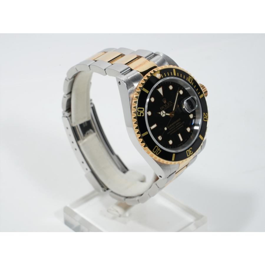 ロレックス サブマリーナー デイト Ref.16613LN ステンレススチール/イエローゴールド ブラック文字盤 | サブマリーナー | 04