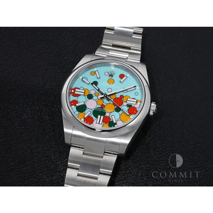 ロレックス オイスターパーペチュアル41 Ref.124300 ステンレススチール セレブレーションモチーフ文字盤 | オイスター パーペチュアル | 10