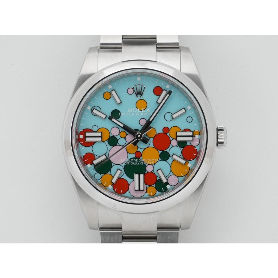 ロレックス オイスターパーペチュアル41 Ref.124300 ステンレススチール セレブレーションモチーフ文字盤 | オイスター パーペチュアル | 01