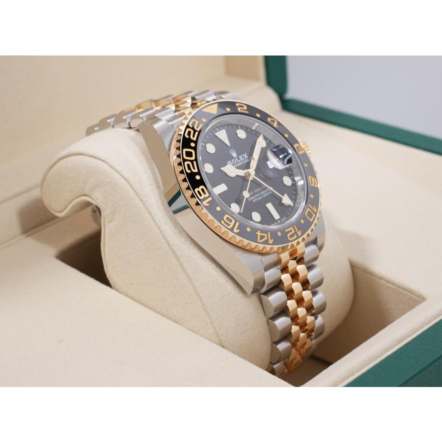 ロレックス GMTマスターII Ref.126713GRNR ステンレススチール/イエローゴールド ブラック文字盤 ジュビリーブレスレット | GMTマスター | 04