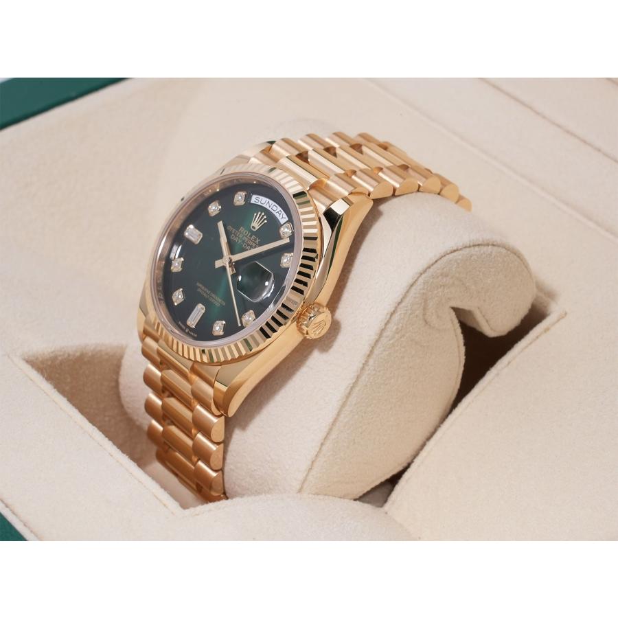 ロレックス デイデイト36 Ref.128238A 18KYG グリーンオンブレ文字盤 | デイデイト | 03