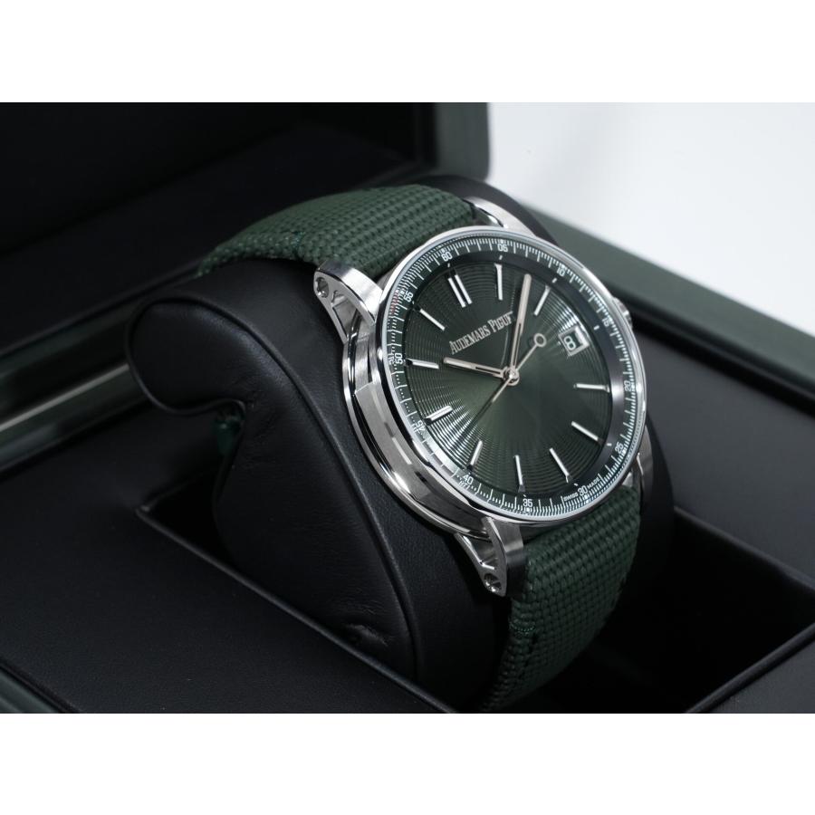 オーデマピゲ CODE 11.59 バイ オーデマ ピゲ Ref.15210ST.OO.A056KB.01 ステンレススチール グリーン文字盤 | AUDEMARS PIGUET | 04