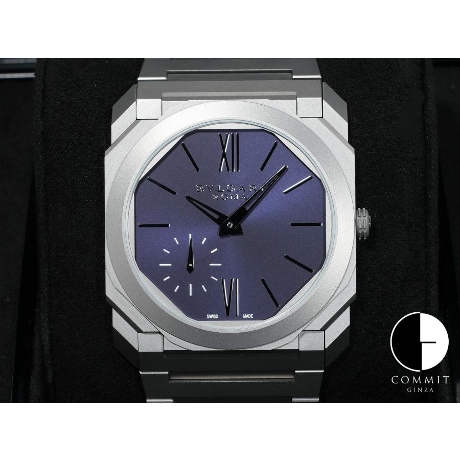 ブルガリ オクト フィニッシモ Ref.103766 チタン ブルー文字盤 | BVLGARI