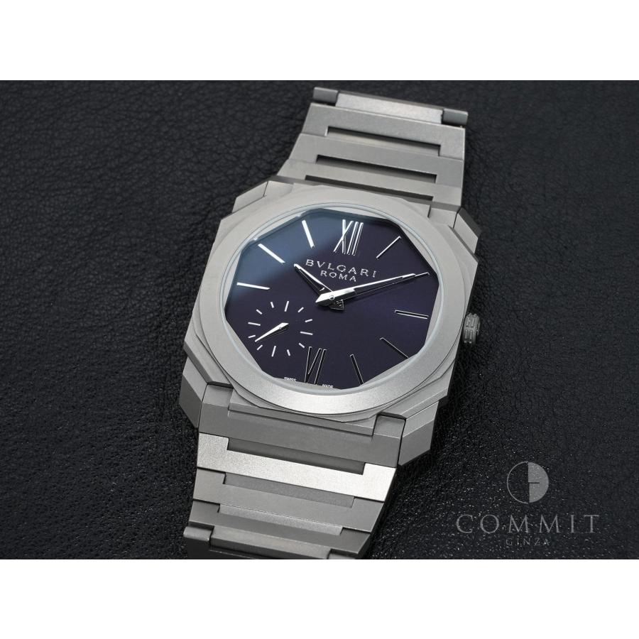 ブルガリ オクト フィニッシモ Ref.103766 チタン ブルー文字盤 | BVLGARI | 10