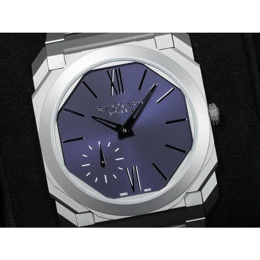 ブルガリ オクト フィニッシモ Ref.103766 チタン ブルー文字盤 | BVLGARI | 02