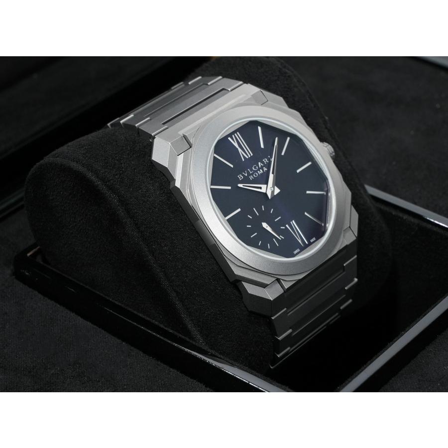 ブルガリ オクト フィニッシモ Ref.103766 チタン ブルー文字盤 | BVLGARI | 04