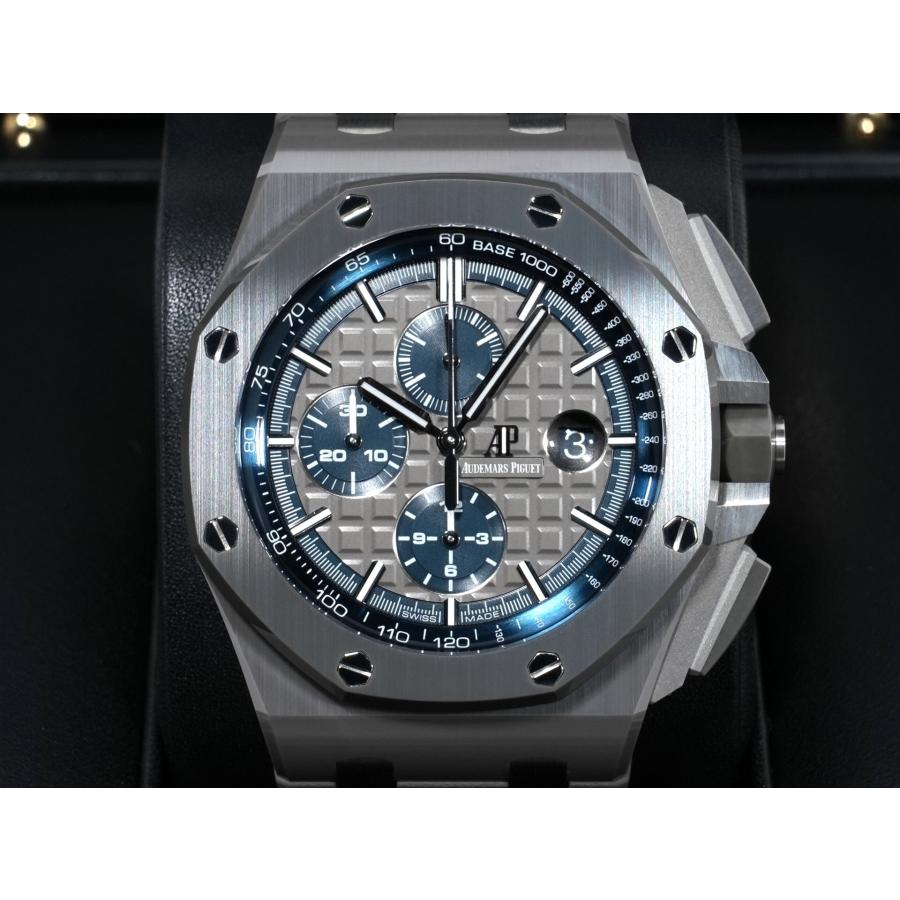 オーデマピゲ ロイヤルオーク オフショア クロノグラフ Ref.26405CG.OO.A004CA.01 セラミック グレーxブルー文字盤 | AUDEMARS PIGUET | 01