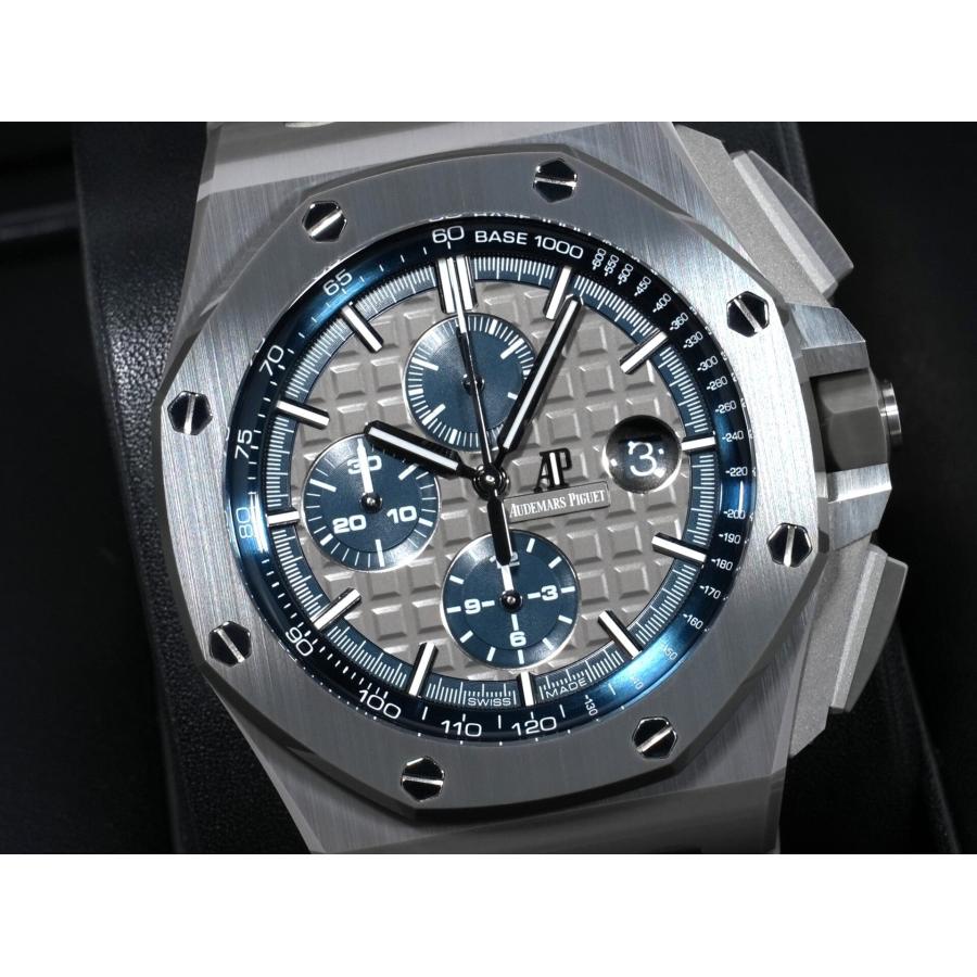 オーデマピゲ ロイヤルオーク オフショア クロノグラフ Ref.26405CG.OO.A004CA.01 セラミック グレーxブルー文字盤 | AUDEMARS PIGUET | 02