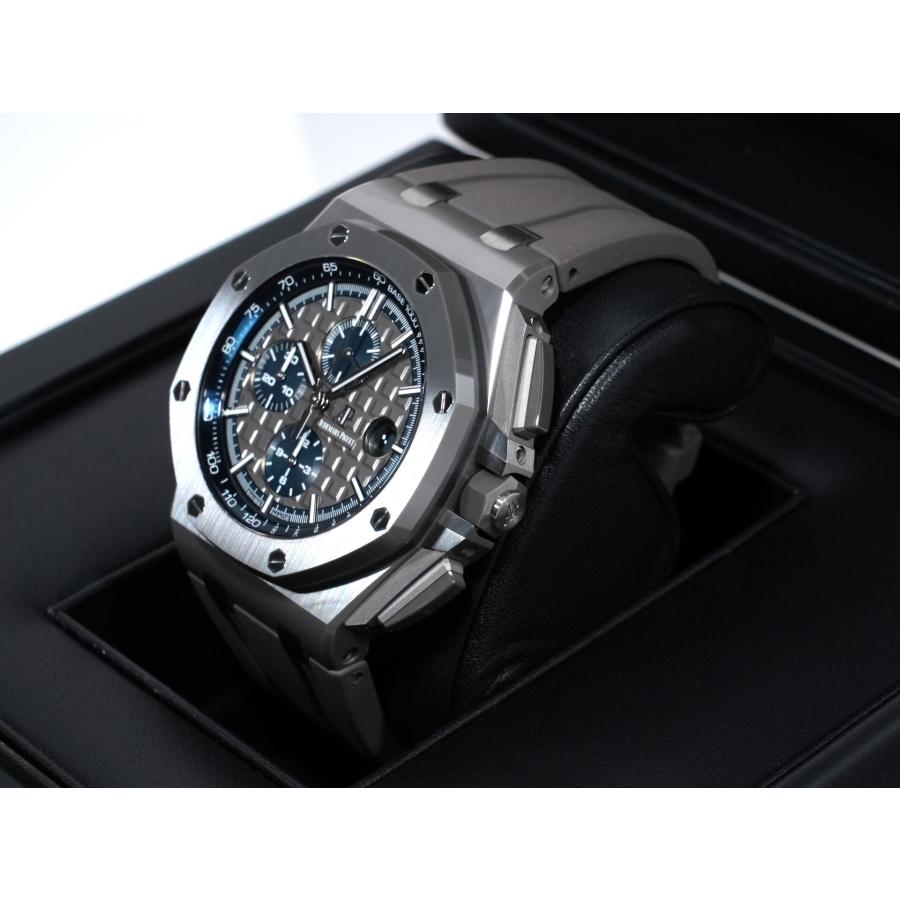 オーデマピゲ ロイヤルオーク オフショア クロノグラフ Ref.26405CG.OO.A004CA.01 セラミック グレーxブルー文字盤 | AUDEMARS PIGUET | 03