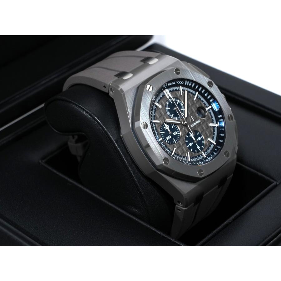 オーデマピゲ ロイヤルオーク オフショア クロノグラフ Ref.26405CG.OO.A004CA.01 セラミック グレーxブルー文字盤 | AUDEMARS PIGUET | 04