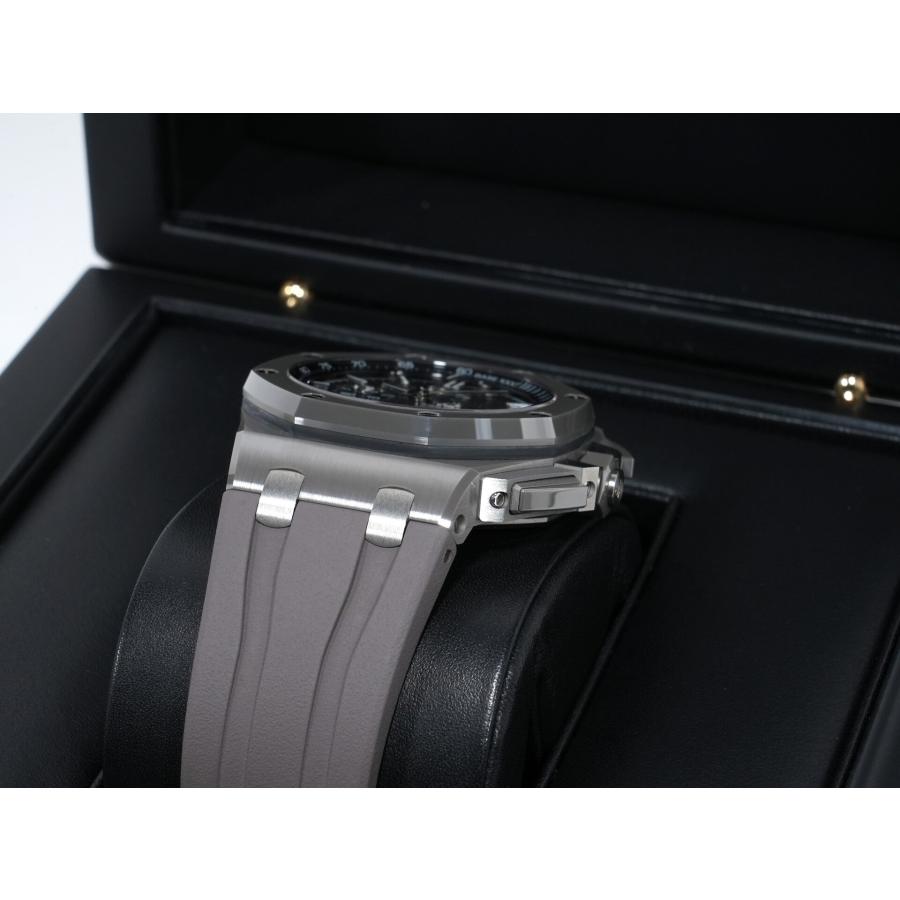 オーデマピゲ ロイヤルオーク オフショア クロノグラフ Ref.26405CG.OO.A004CA.01 セラミック グレーxブルー文字盤 | AUDEMARS PIGUET | 05