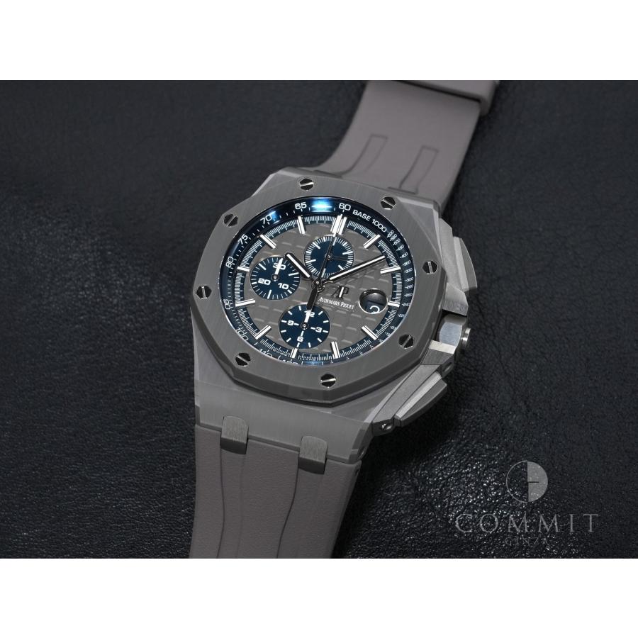 オーデマピゲ ロイヤルオーク オフショア クロノグラフ Ref.26405CG.OO.A004CA.01 セラミック グレーxブルー文字盤 | AUDEMARS PIGUET | 09