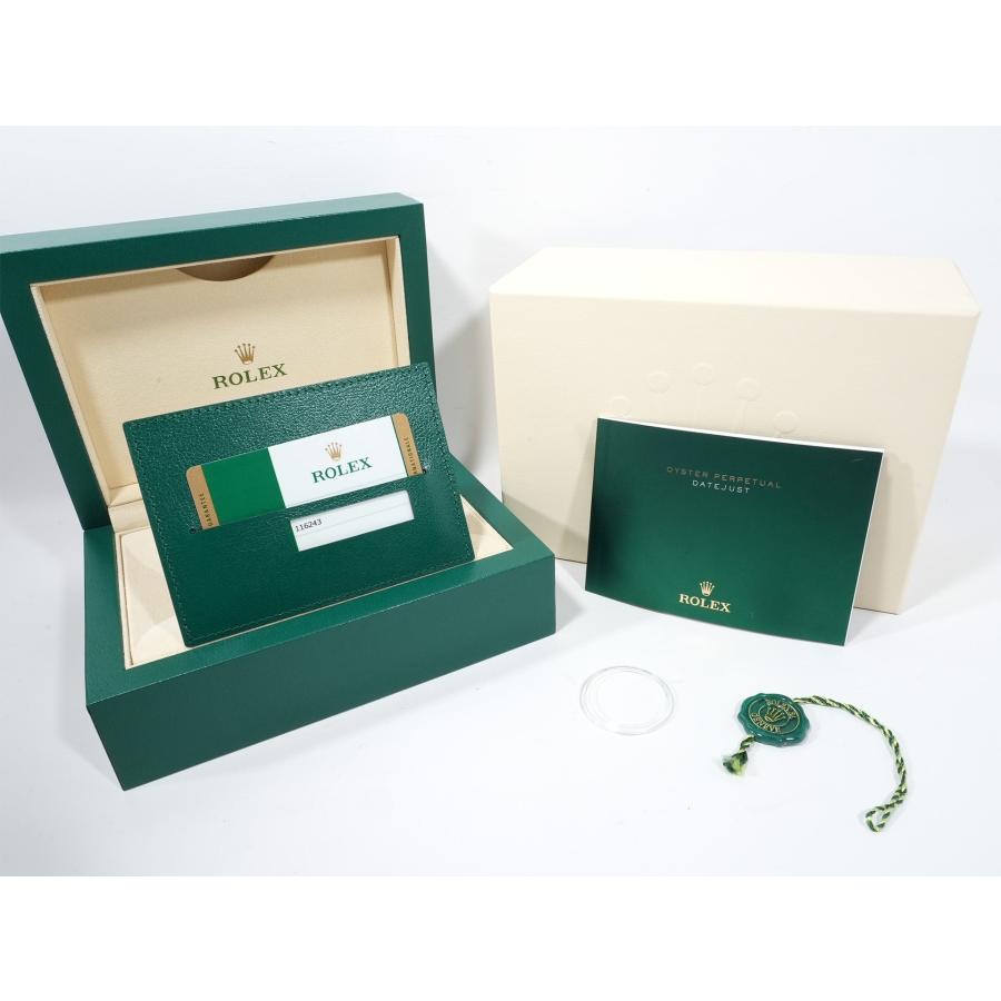 ロレックス デイトジャスト Ref.116243 SS/YG グリーンフラワー文字盤 | デイトジャスト | 09