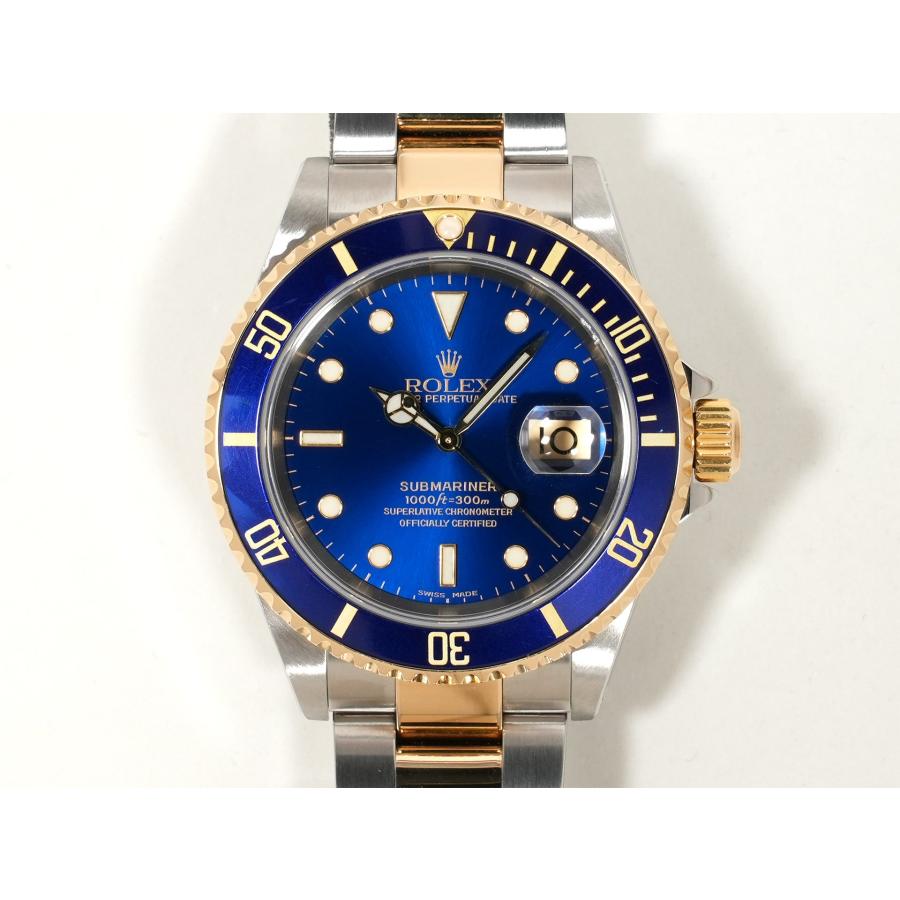 ロレックス サブマリーナー デイト Ref.16613 SS/YG ブルー文字盤 | サブマリーナー | 01