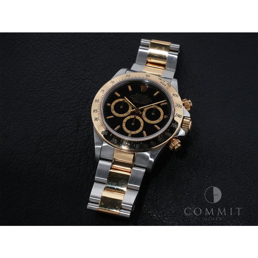 ロレックス デイトナ エルプリメロ Ref.16523 ステンレススチール/イエローゴールド ブラック文字盤 | コスモグラフ デイトナ | 10
