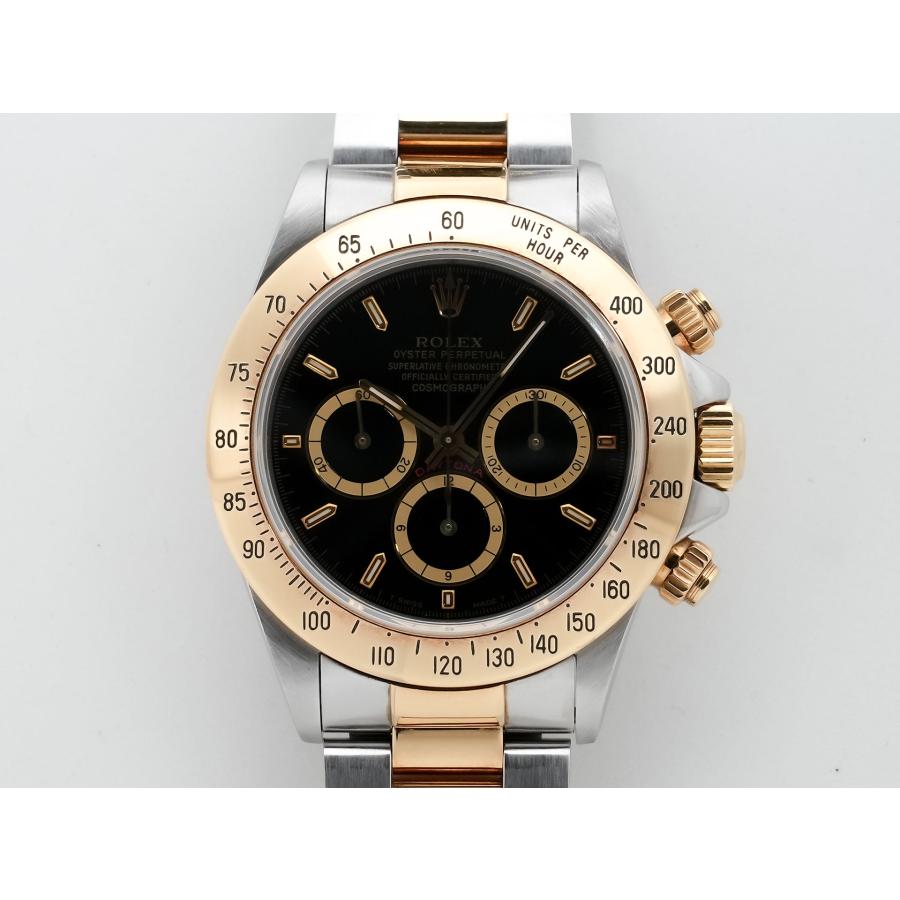 ロレックス デイトナ エルプリメロ Ref.16523 ステンレススチール/イエローゴールド ブラック文字盤 | コスモグラフ デイトナ | 01