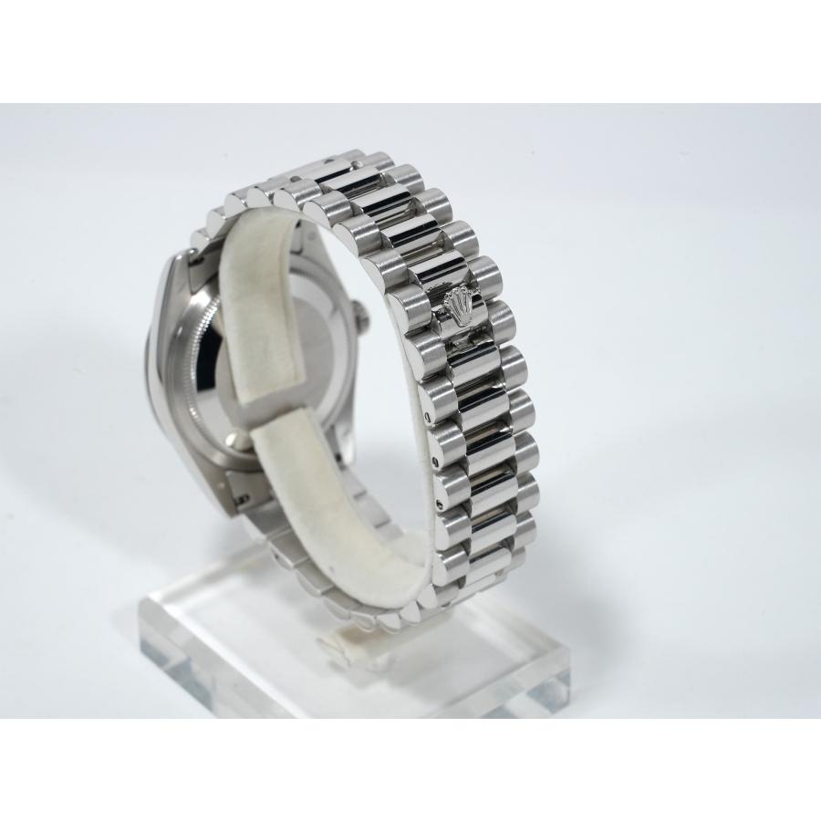 ロレックス デイデイト36 Ref.118206A プラチナ マザーオブパールx10Pダイヤ文字盤 | デイデイト | 06