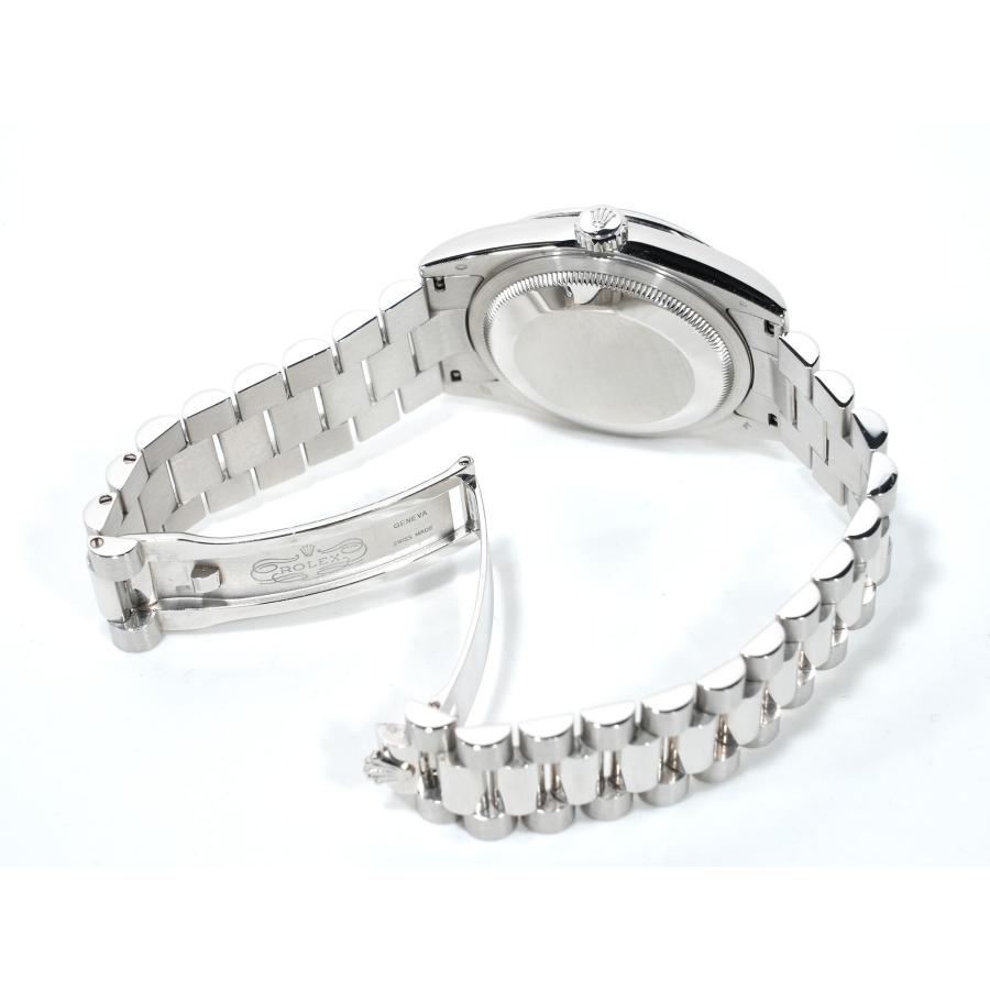 ロレックス デイデイト36 Ref.118206A プラチナ マザーオブパールx10Pダイヤ文字盤 | デイデイト | 07