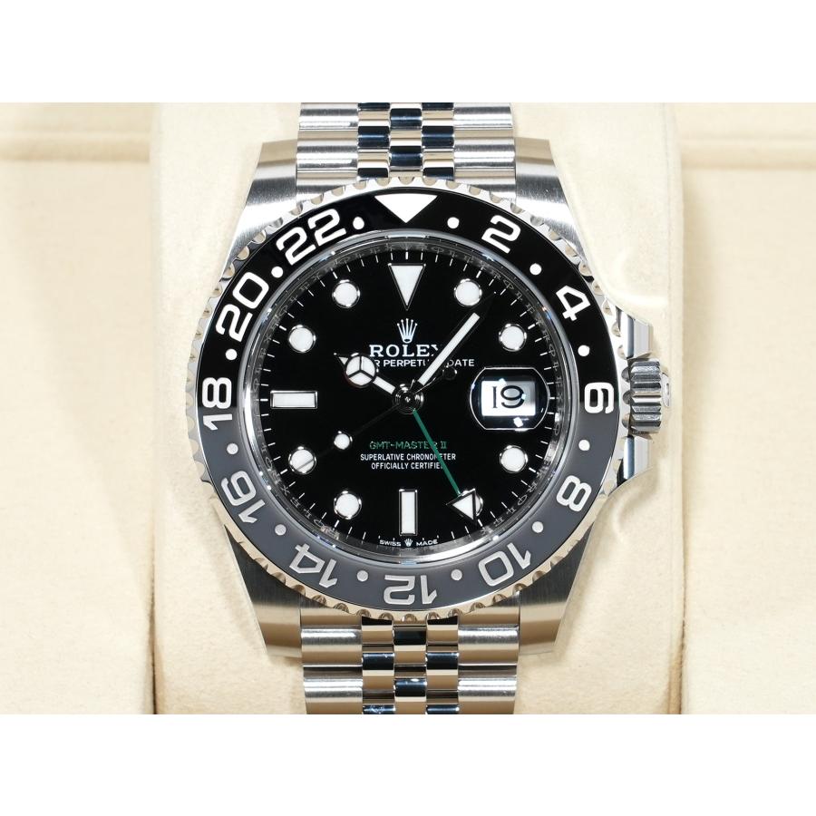 ロレックス GMTマスターII Ref.126710GRNR ステンレススチール ブラック文字盤 ジュビリーブレスレット | GMTマスター | 01