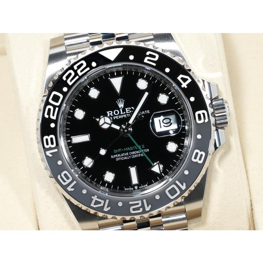ロレックス GMTマスターII Ref.126710GRNR ステンレススチール ブラック文字盤 ジュビリーブレスレット | GMTマスター | 02