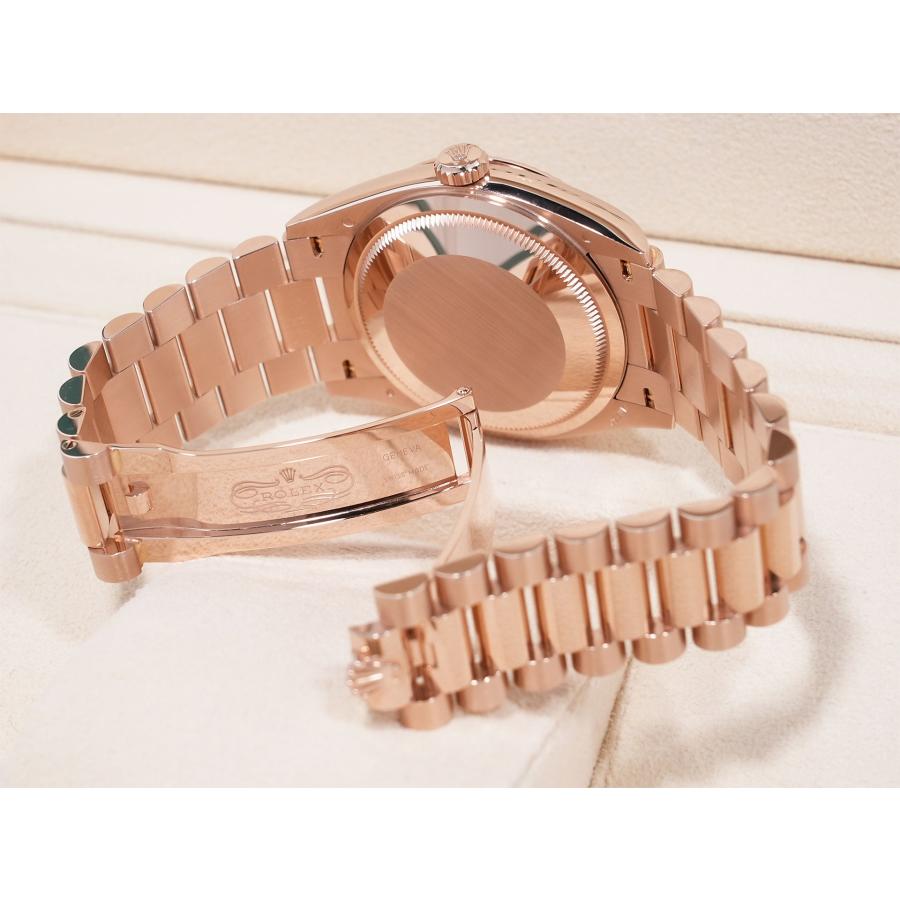 ロレックス デイデイト36 Ref.128235 エバーローズゴールド ブルーグリーン文字盤 | デイデイト | 07