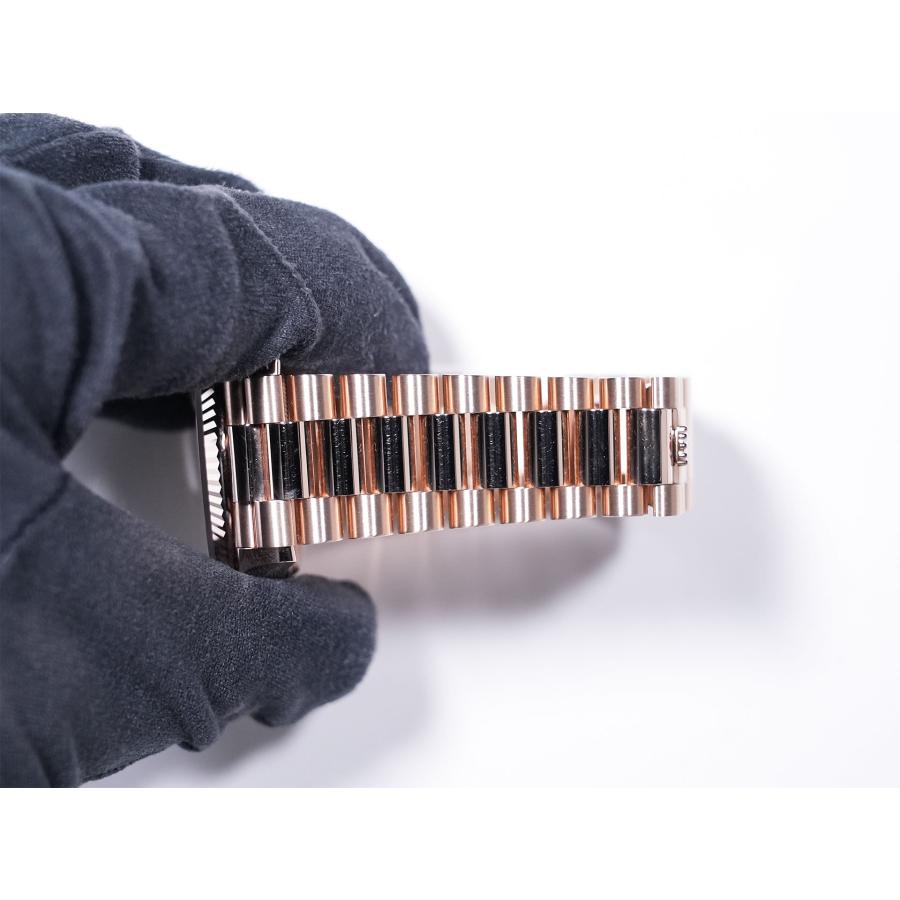 ロレックス デイデイト36 Ref.128235 エバーローズゴールド ブルーグリーン文字盤 | デイデイト | 08