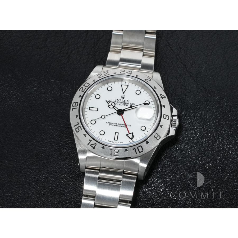 ロレックス エクスプローラーII Ref.16570 ステンレススチール ホワイト文字盤 オイスターブレスレット | エクスプローラーII | 09