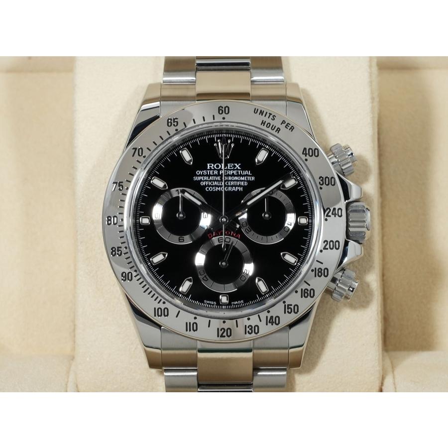 ロレックス デイトナ Ref.116520 ステンレススチール ブラック文字盤 | コスモグラフ デイトナ | 01