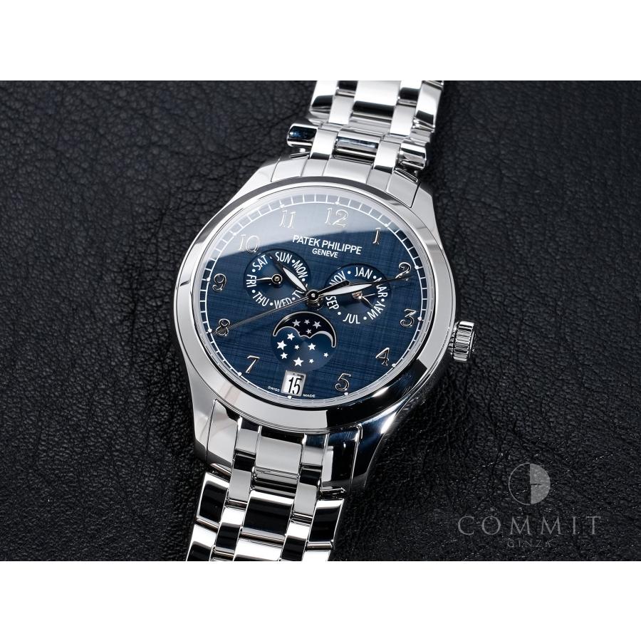 パテックフィリップ アニュアルカレンダー ムーンフェイズ Ref.4947/1A-001 ステンレススチール ブルー文字盤 | PATEK PHILIPPE | 10