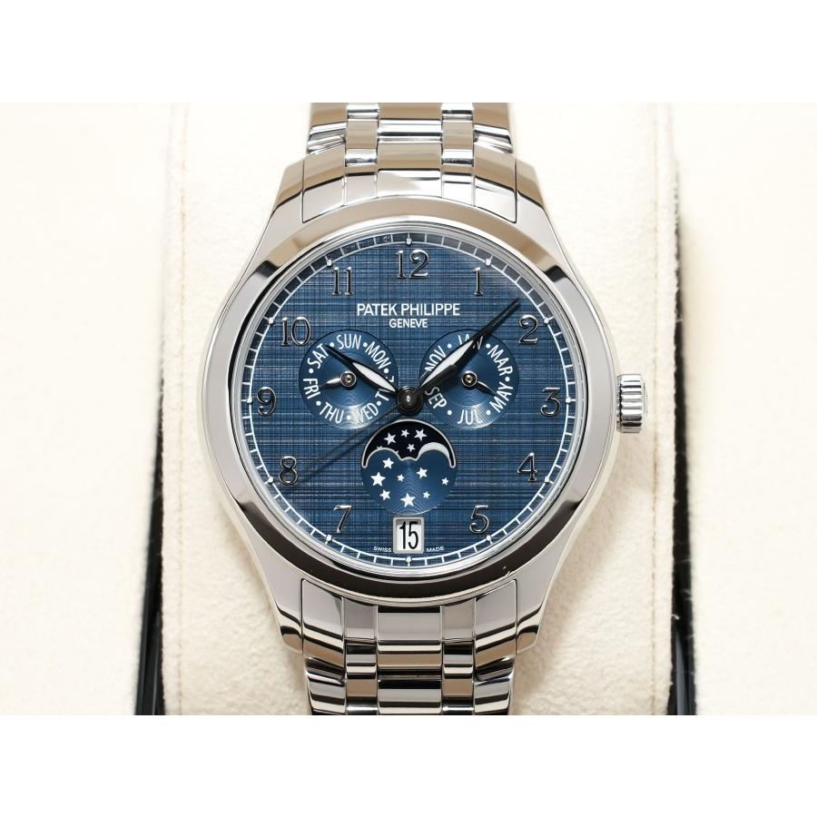 パテックフィリップ アニュアルカレンダー ムーンフェイズ Ref.4947/1A-001 ステンレススチール ブルー文字盤 | PATEK PHILIPPE | 01