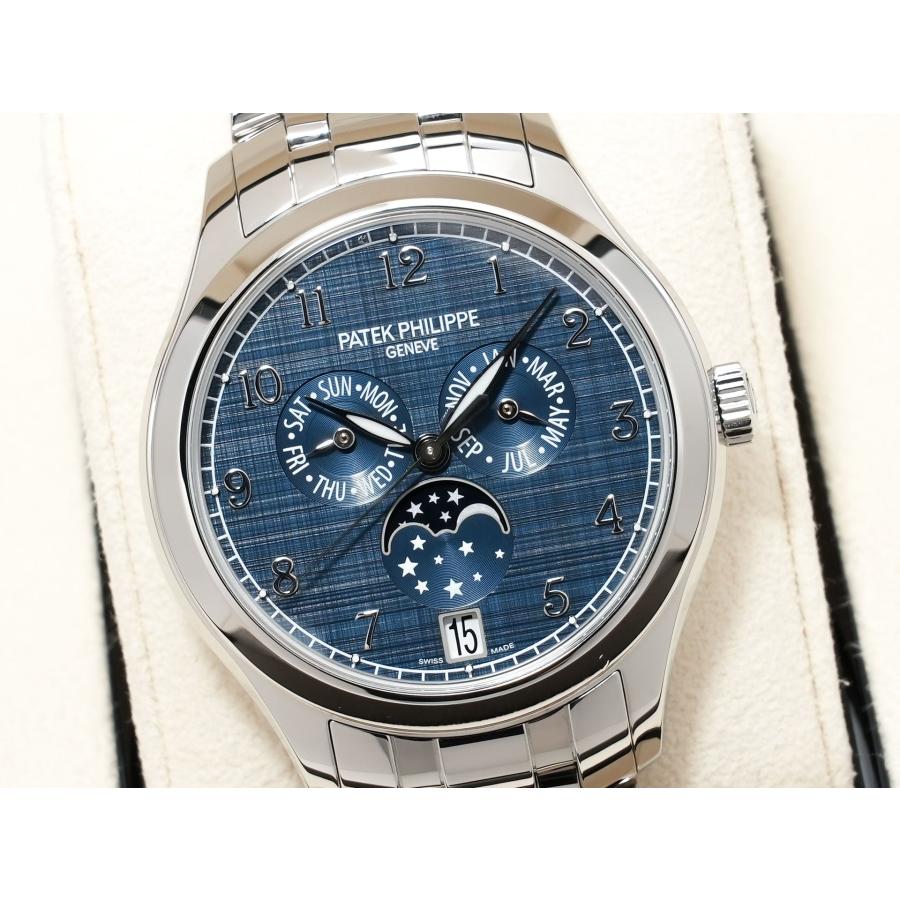 パテックフィリップ アニュアルカレンダー ムーンフェイズ Ref.4947/1A-001 ステンレススチール ブルー文字盤 | PATEK PHILIPPE | 02