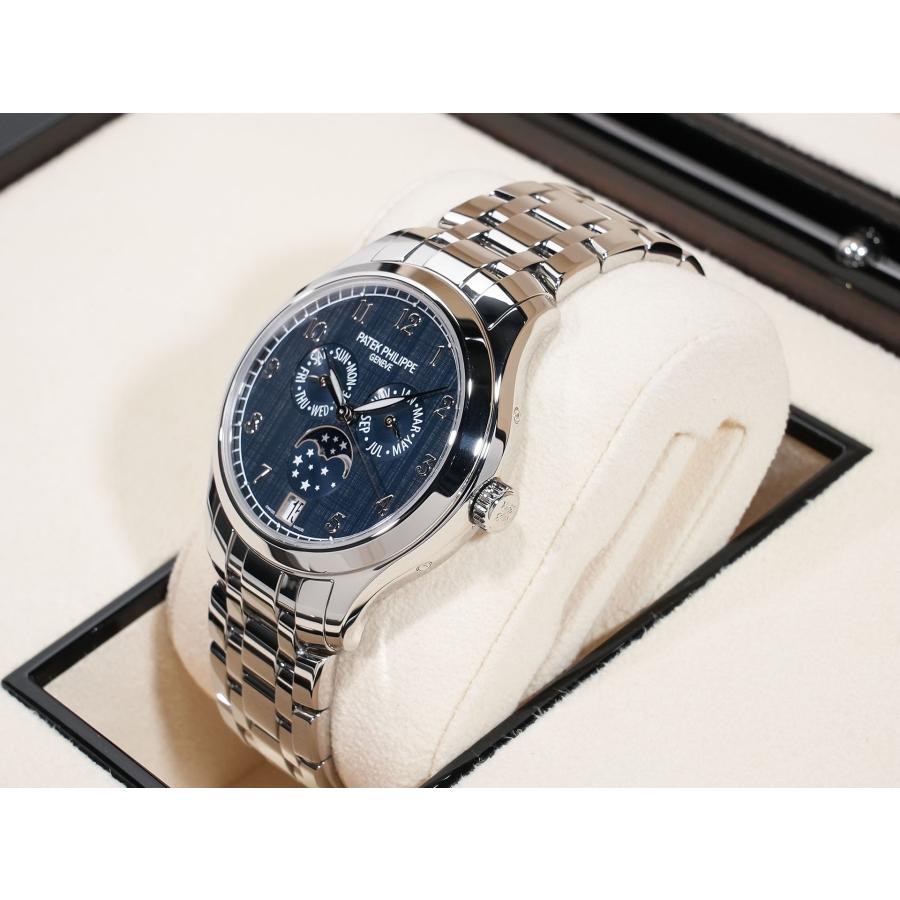 パテックフィリップ アニュアルカレンダー ムーンフェイズ Ref.4947/1A-001 ステンレススチール ブルー文字盤 | PATEK PHILIPPE | 03